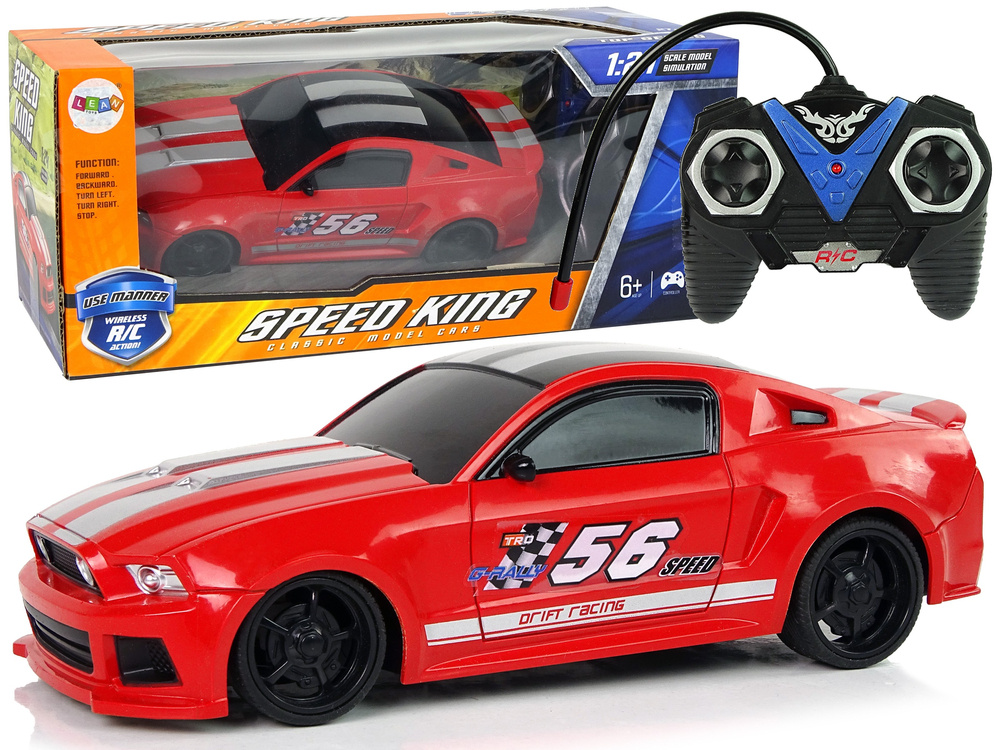 Sportovní RC Model: Červený Dravec 1:24