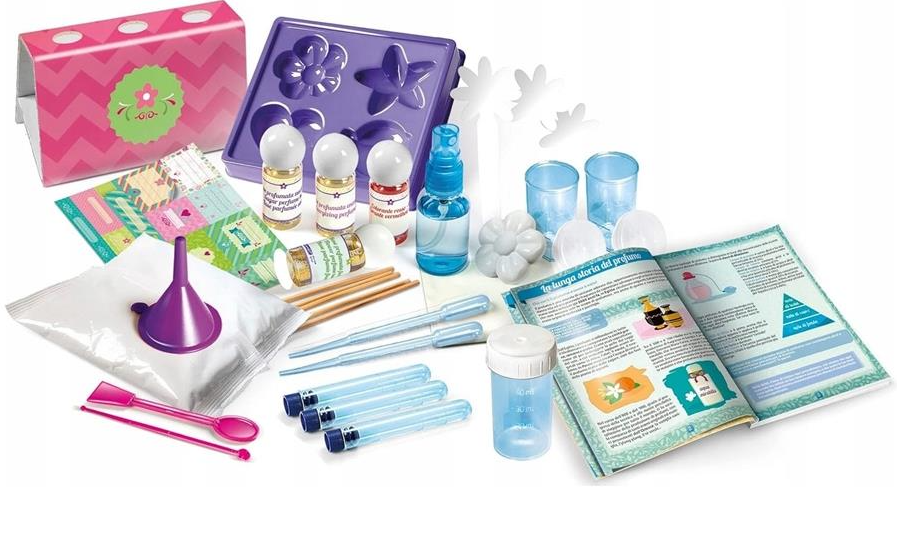 Laboratoř Vůní - Kreativní Sada na Výrobu Parfémů Clementoni — V provozu