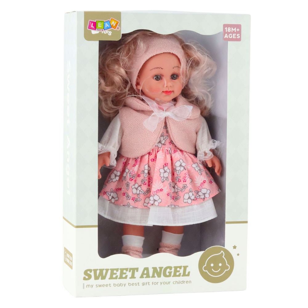 Andělská Panenka ve Růžových Květech - 36 cm — V provozu