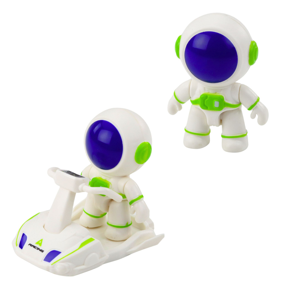 Interaktivní raketa LEAN Toys s astronauty a zvuky pro děti od 3 let — V provozu