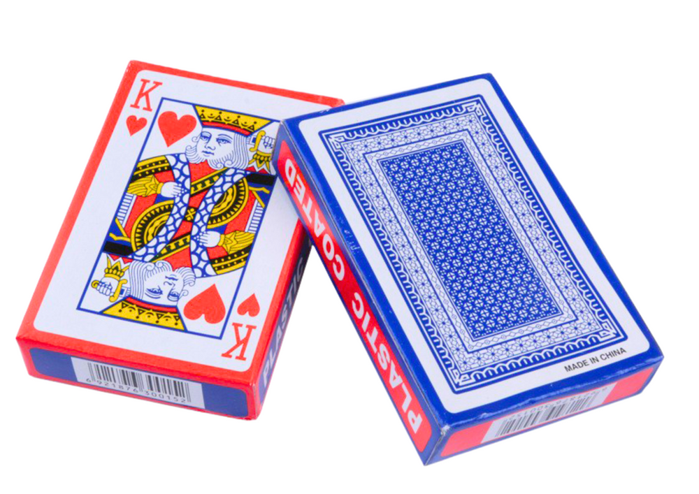 Klasické Hrací Karty LEAN Toys – Povlakované, 54 Listů, Pro Děti Od 3 Let — V provozu