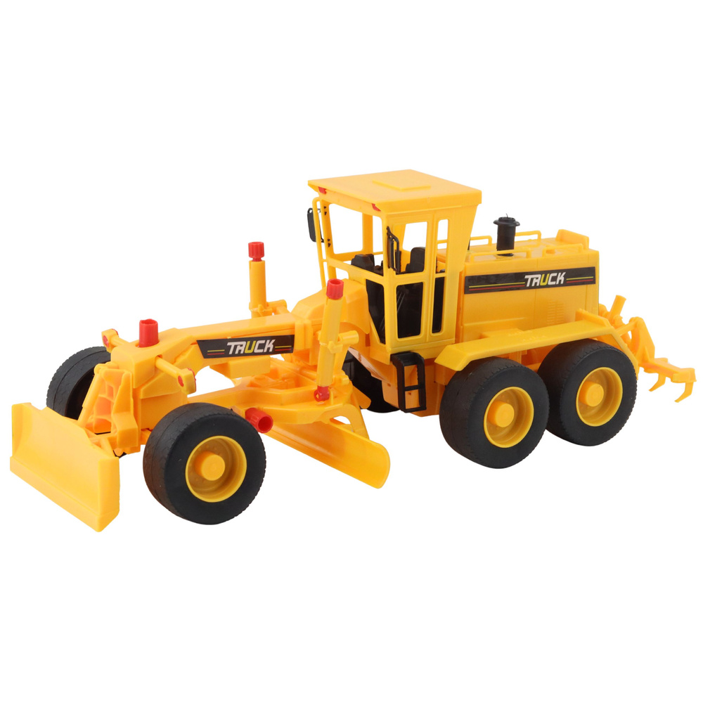 Stavební grader LEAN Toys s pohyblivými částmi pro děti od 3 let — Detail