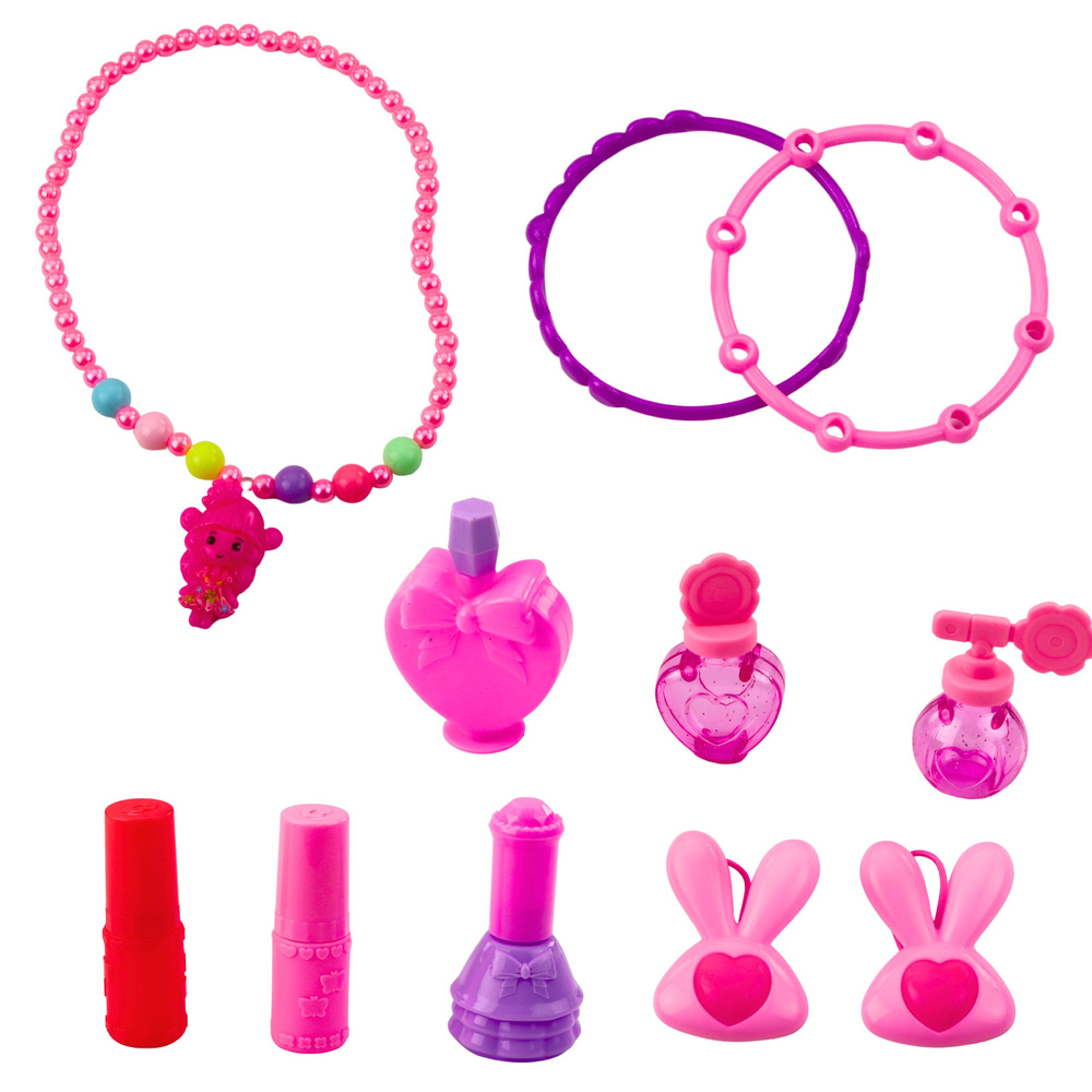 Toaletka LEAN Toys 2v1 s jednorožcem růžová — Detail