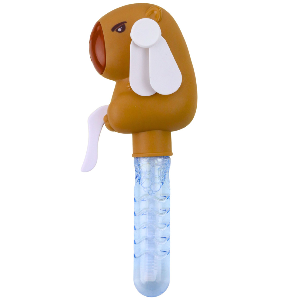 Větrací hůlka 2v1 LEAN Toys: Kapibara s 3 očky pro baňky, pro děti od 3 let — Detail