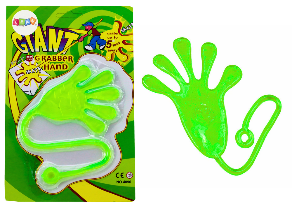 Zelený Elastický Slime Chyt-guloptek pre Deti
