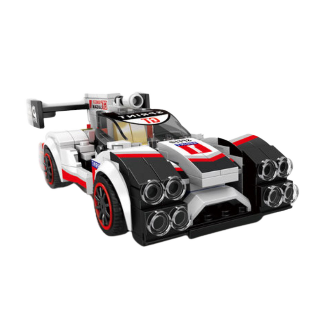 LEAN Toys Kreativní Stavebnice Sportovní Vůz a Robot 2v1, 341 dílků — V provozu