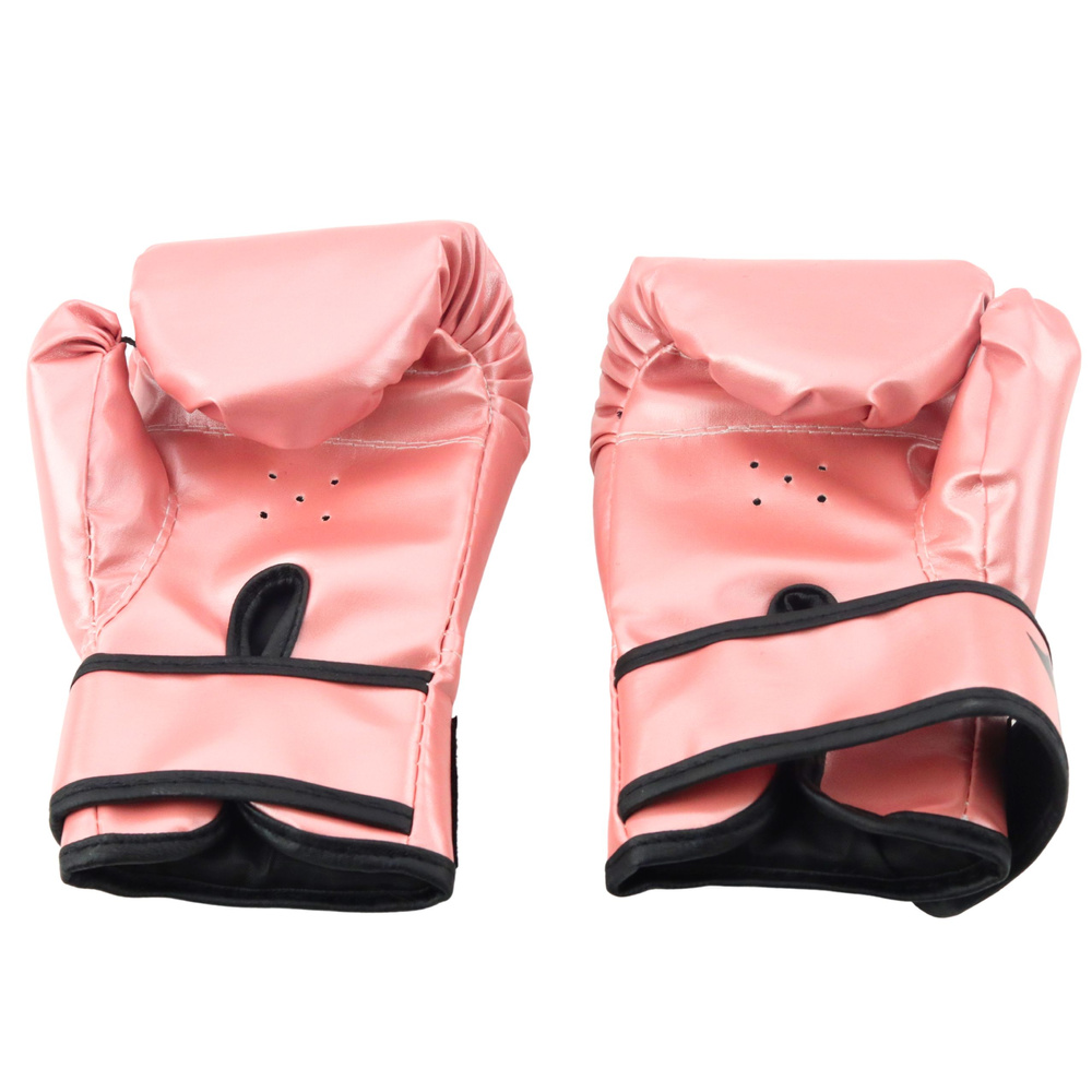 Rukavice boxerské perlově růžové LEAN Toys 6 oz — V provozu