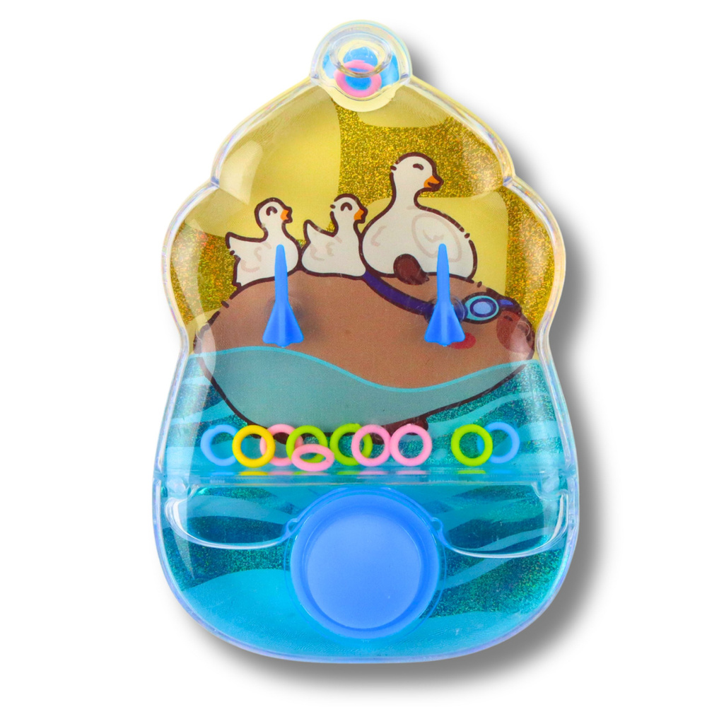 Vodní hra zručnosti LEAN Toys Kapibara – rozvíjí zručnost a koordinaci, od 3 let — Detail hry