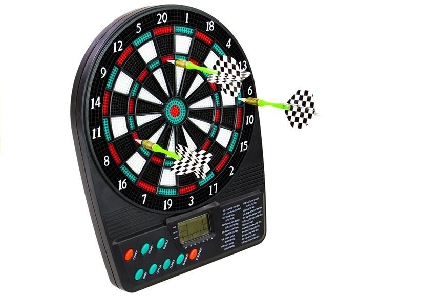 Elektronická Zručnostní Hra - Dart Set pro 2-8 hráčů