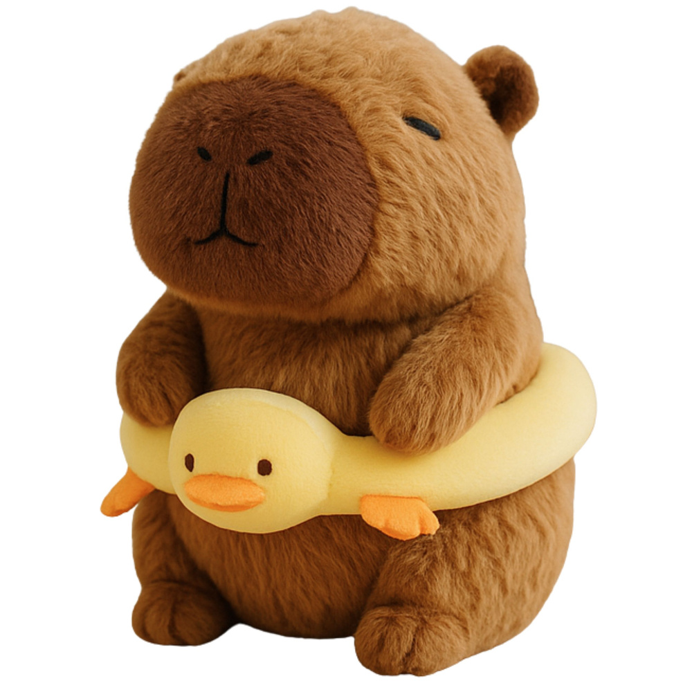 Plyšová kapibara LEAN Toys 20 cm +3 let — V provozu