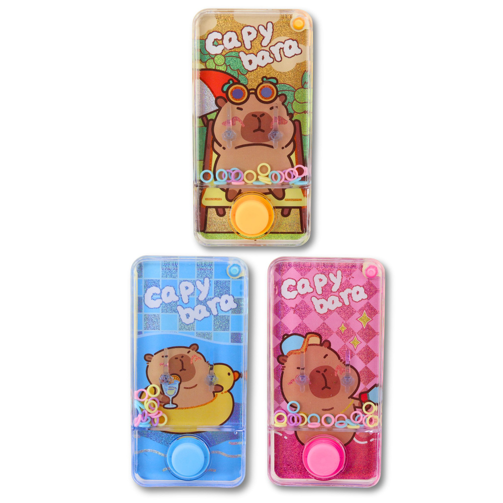 Vodní hra LEAN Toys s kapibarou – zábava pro děti od 3 let — Detail hry