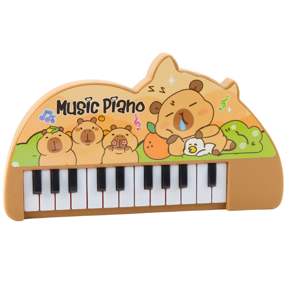Dětské hudební piano LEAN Toys s 22 klávesami — Detail klávesnice