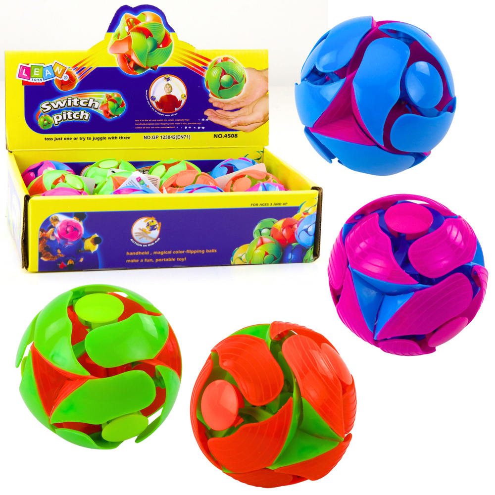 Míček na žonglování LEAN Toys 6 cm pro děti od 3 let — Celkový pohled
