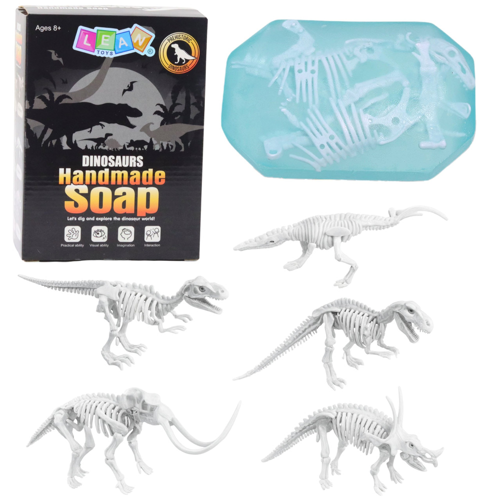 Creato Dino: Dvojitá kreatívna sada na výrobu mydiel a vykopávok dinosaurov