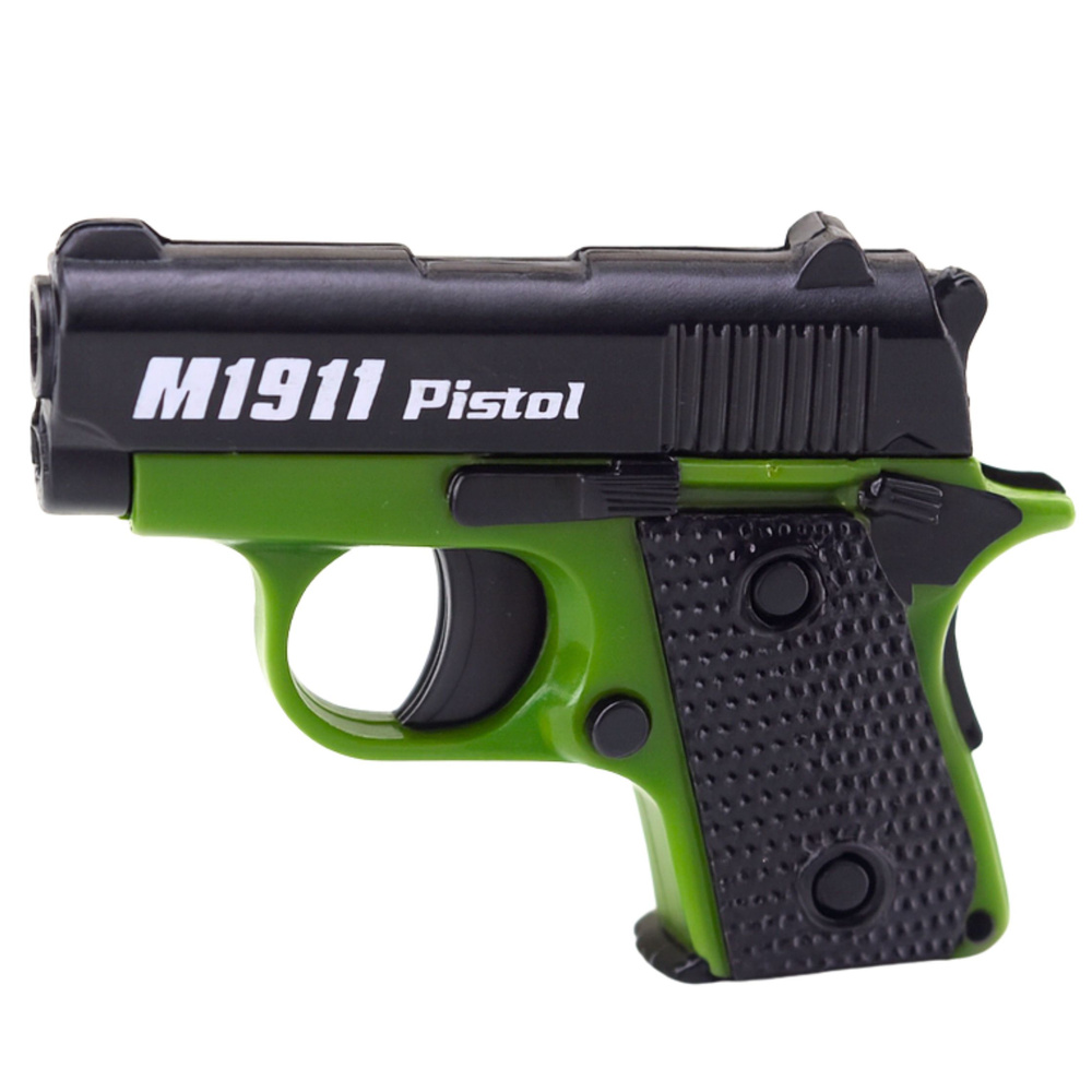 Mini Pistole LEAN Toys s 8 Náboji – Bezpečná Hra pro Děti od 6 Let — V provozu
