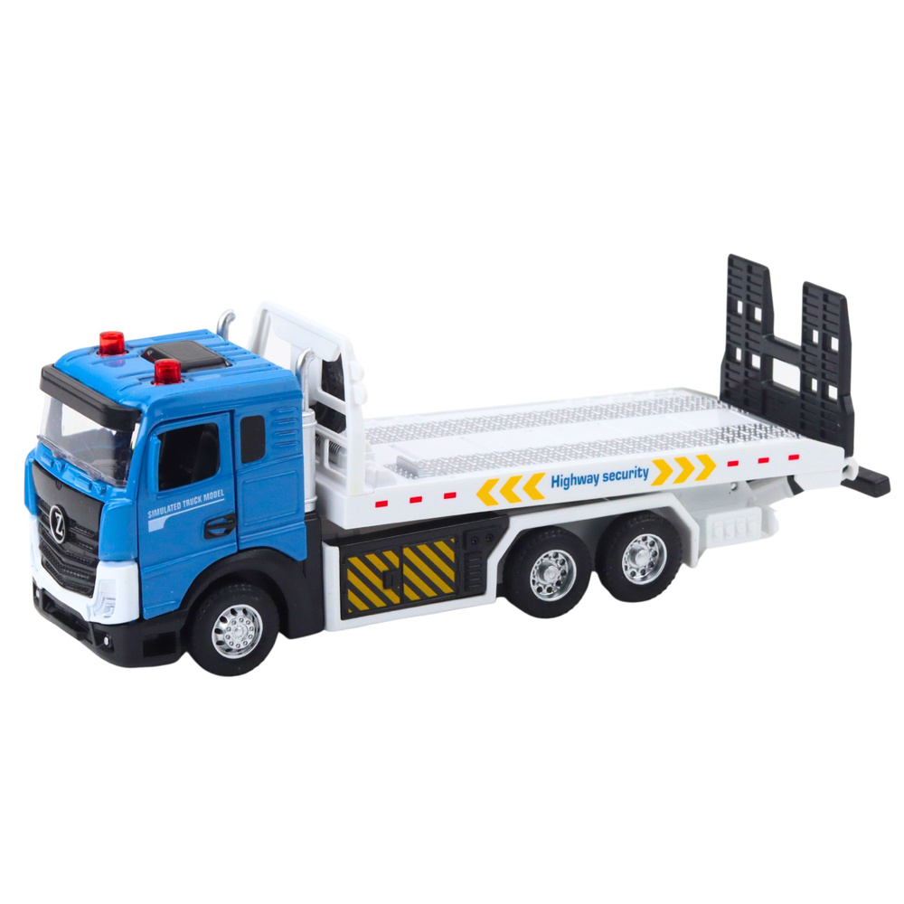 Dětská nákladní souprava LEAN Toys s pohyblivou plošinou a zvuky — Detail kabiny