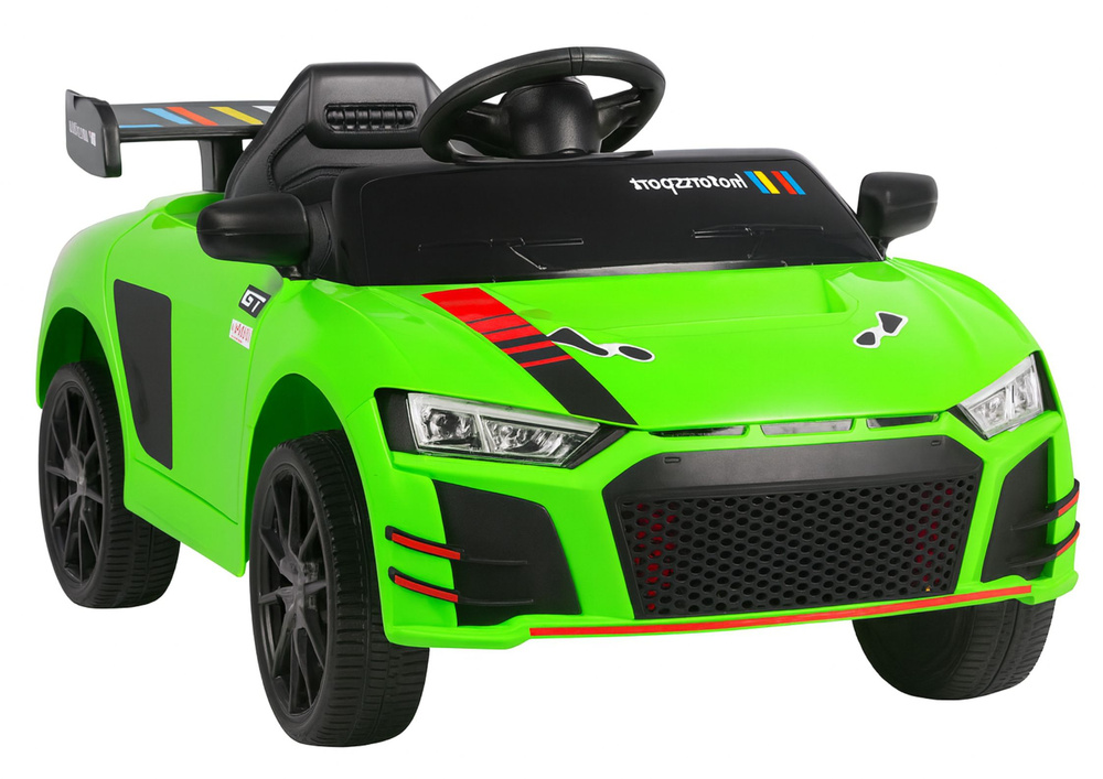 Detské elektrické autíčko LEAN Toys 915 s diaľkovým ovládaním, 2x45 W, zelené, nosnosť 30 kg