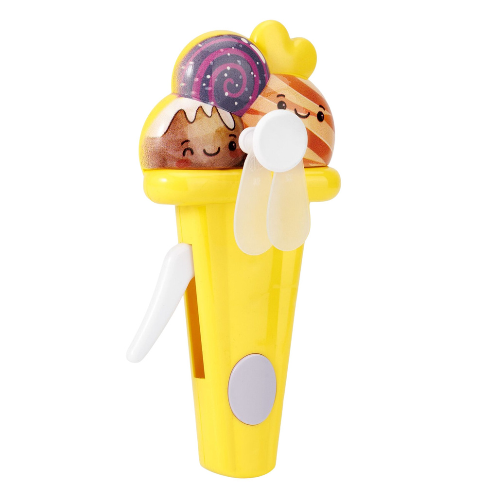 Ruční ventilátor LEAN Toys s měkkými lopatkami pro děti od 3 let — Detail lopatek