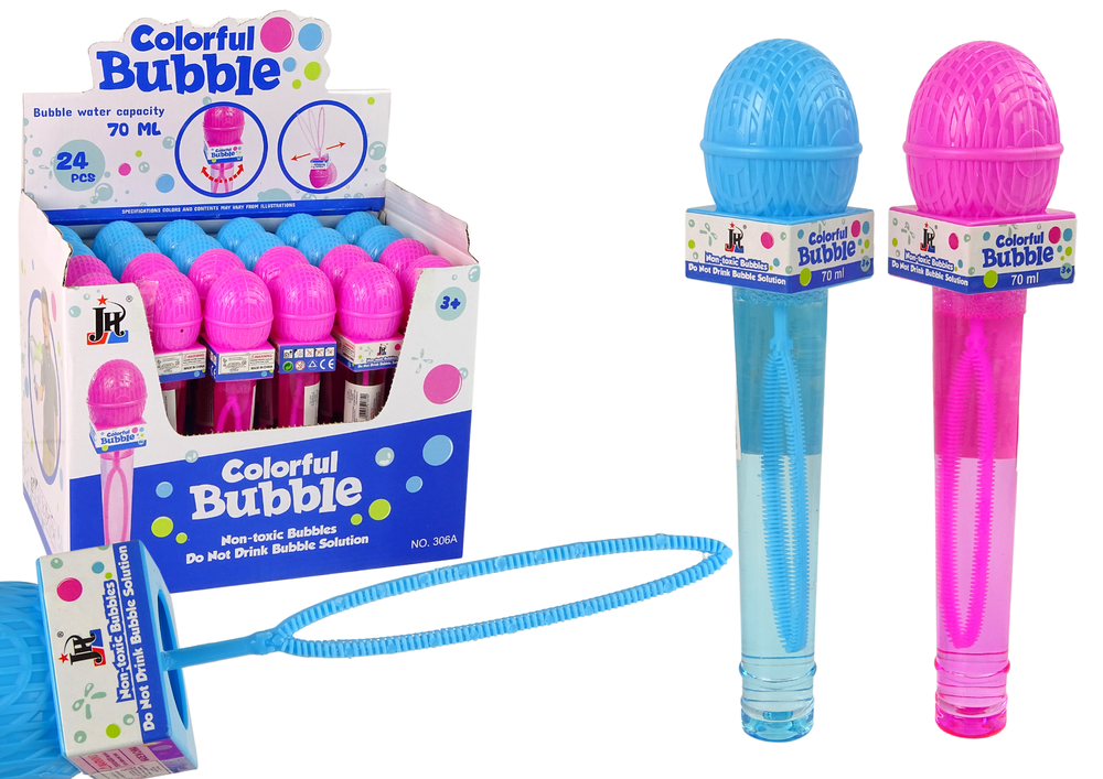 Dětský Mikrofon na Bubliny 70 ml - 2 Barvy