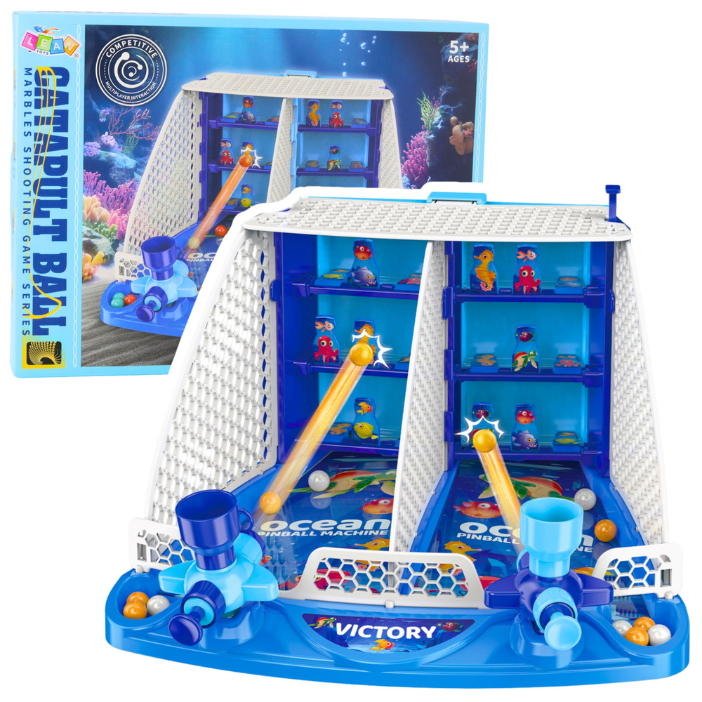 Detský pinball Ocean – Rybie dobrodružstvo – Zábava a zručnosť pre malých dobrodruhov