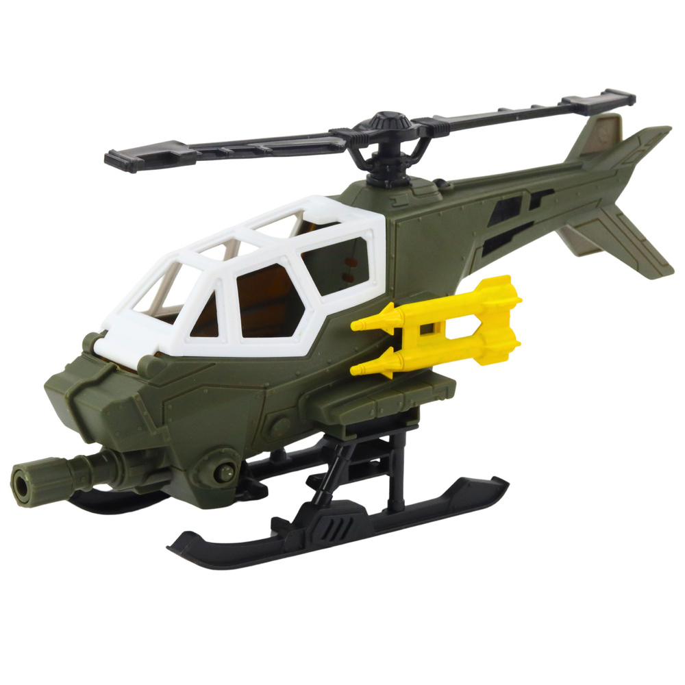 Vojenská helikoptéra a voják LEAN Toys pro děti od 3 let — Detail