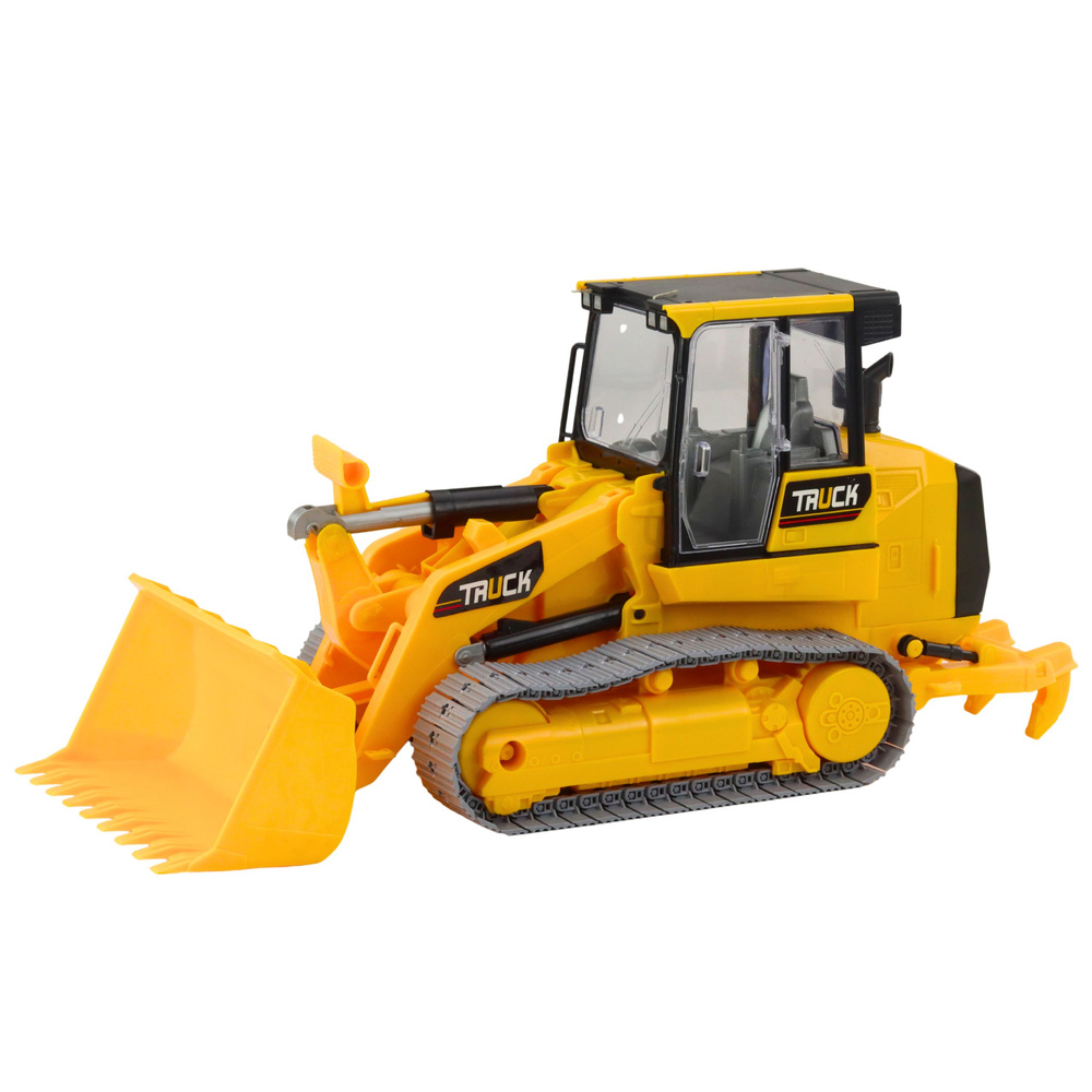 Buldozer LEAN Toys s pohyblivou lžící pro děti od 3 let — Detail