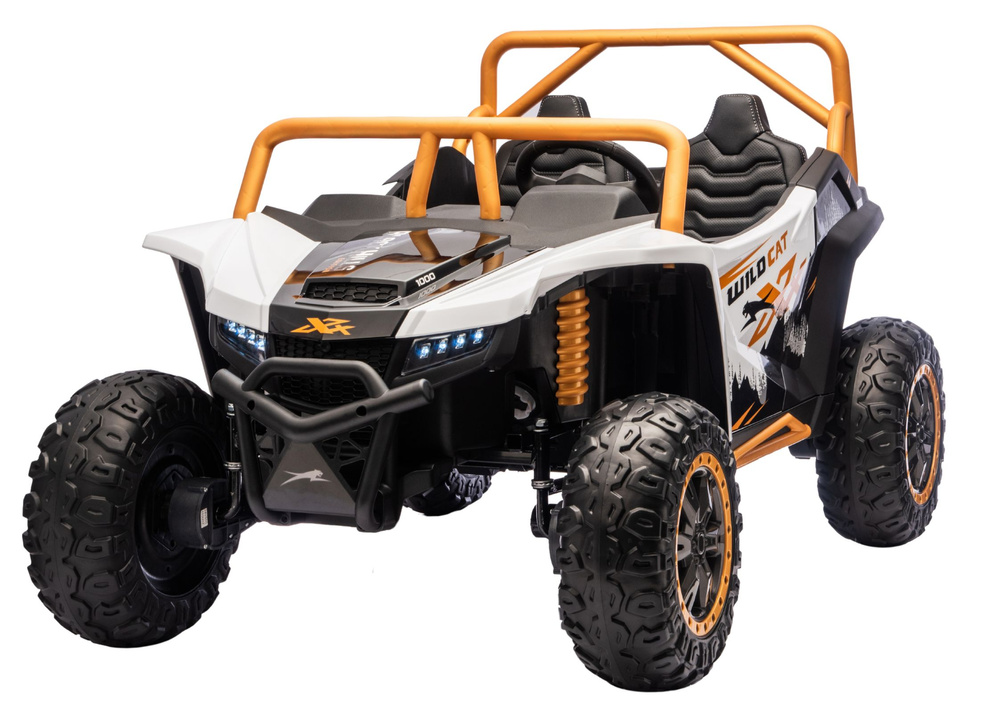 Elektrické dětské buggy LEAN CARS A600 24V 4x4 Bílá — Detail