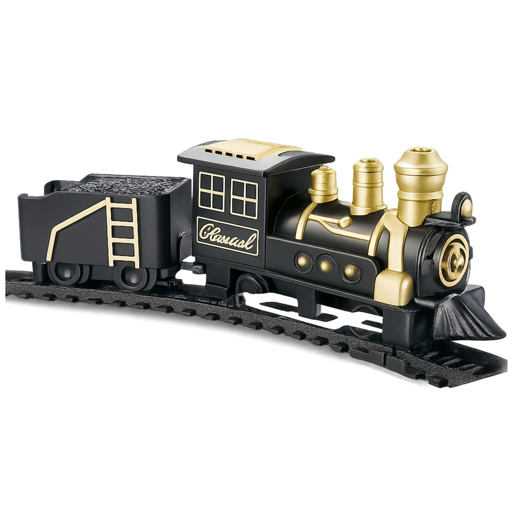 Vlak LEAN Toys – Rozvíjí motoriku a prostorové vnímání +3 — Detail lokomotivy