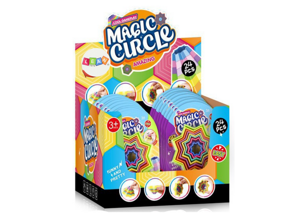 Magické tvary - senzorická hračka od LEAN Toys pro rozvoj kreativity a motoriky +3 — V provozu