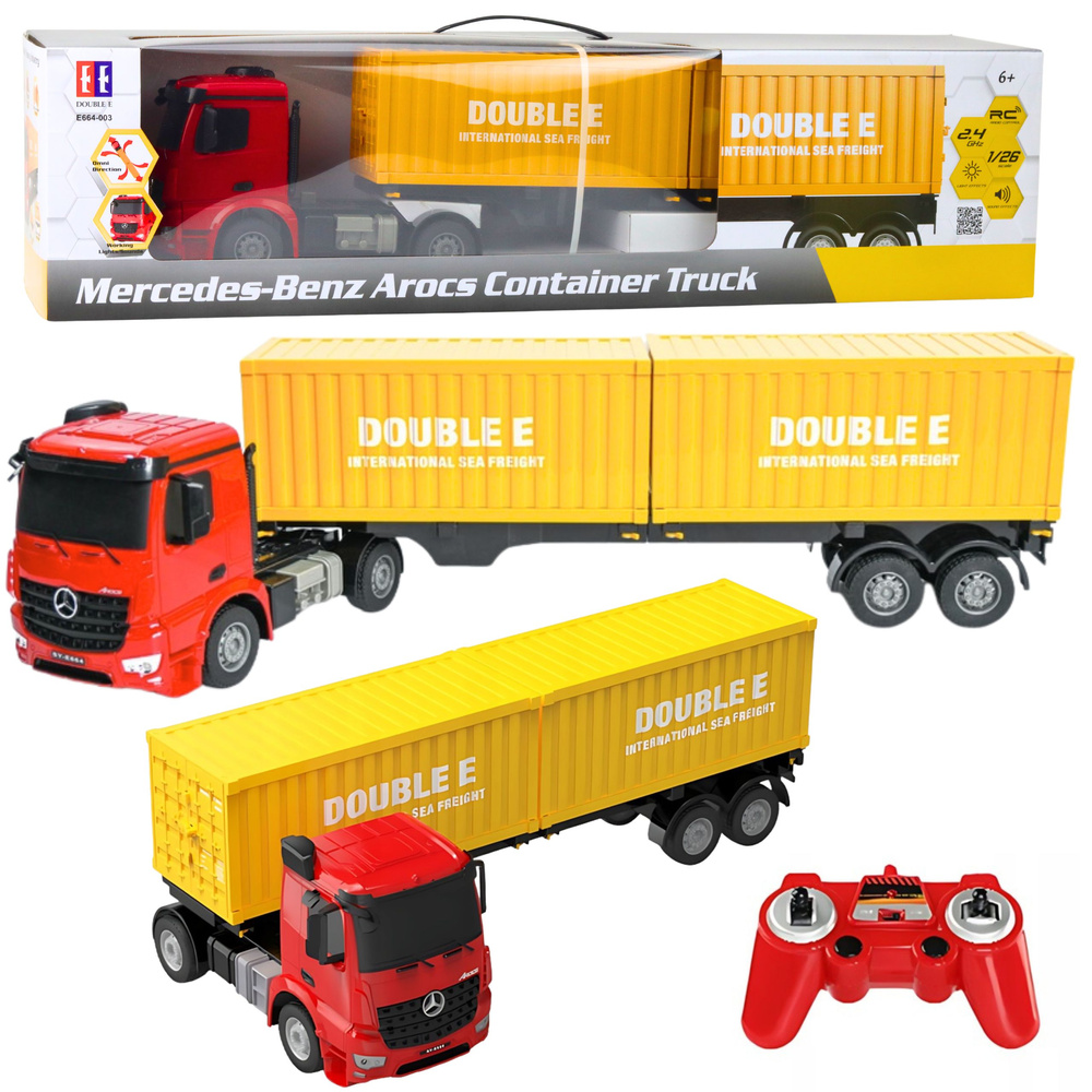 Nákladné auto Mercedes-Benz Arocs RC v mierke 1:26 s diaľkovým ovládaním