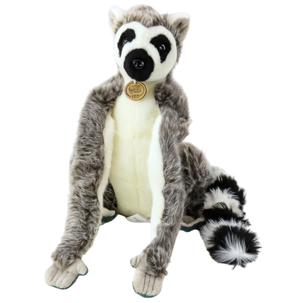 Plyšový lemur s dlhými suchými labkami, 27 cm – bezpečný pre deti od 3 rokov