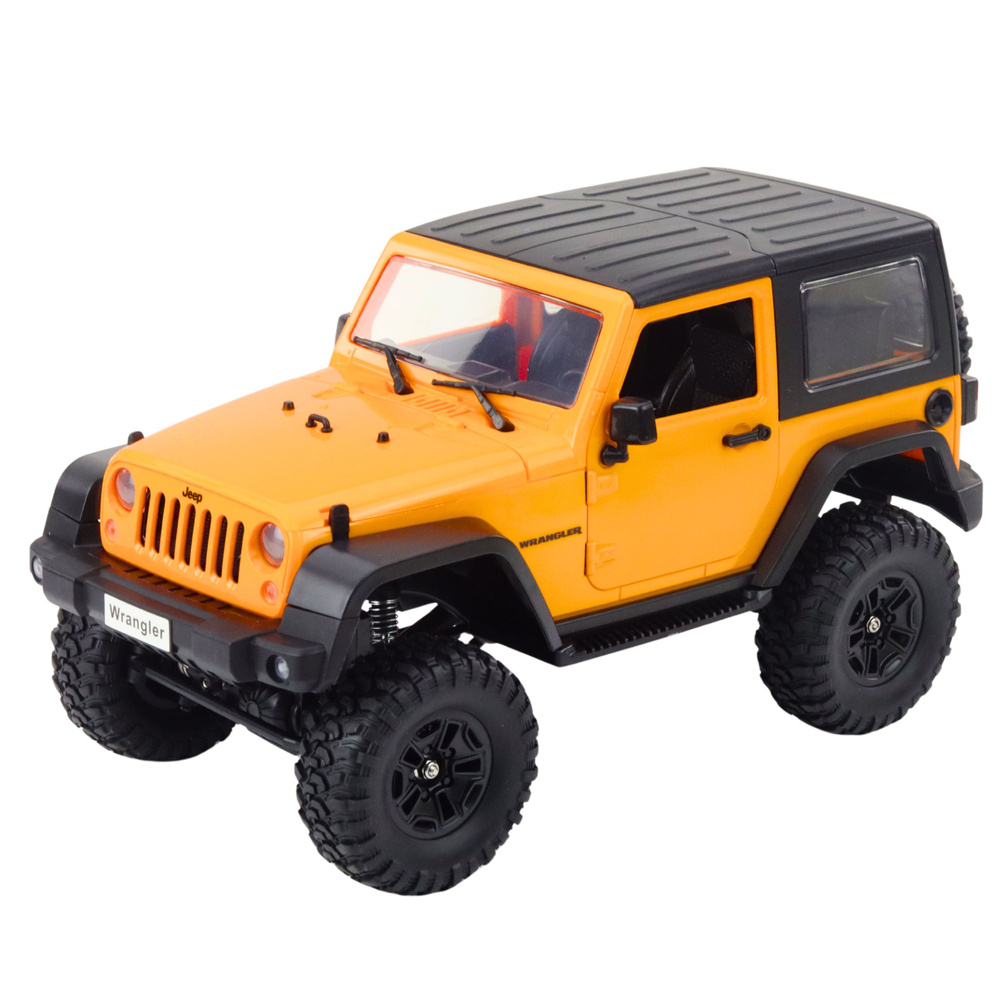 RC Jeep Wrangler Rock Crawler 1:14 - Profesionální Terénní Model s LED a 4x4 Pohonem — Detail