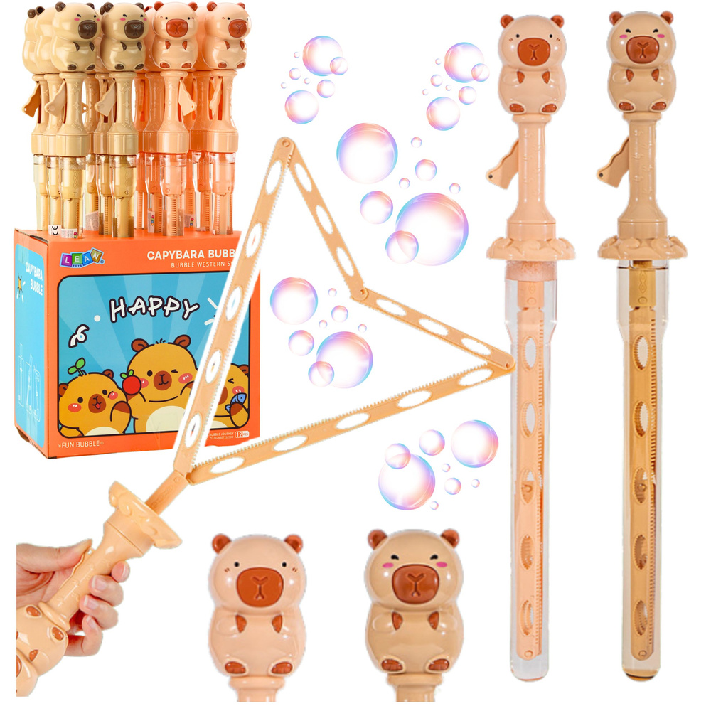 Velká rozkládací mýdlová hůlka LEAN Toys 49,5 cm — Celkový pohled