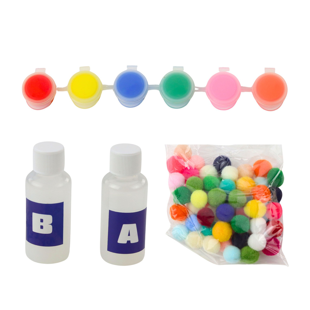 DIY sada na výrobu gelových zvířátek kapibara - 18 dílků, značka LEAN Toys — V provozu