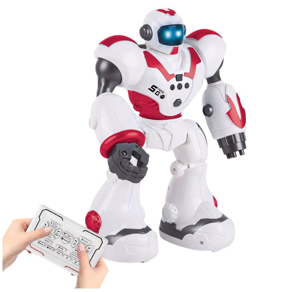 Interaktivní robot U ICTORY 16 funkcí - růžový — V provozu