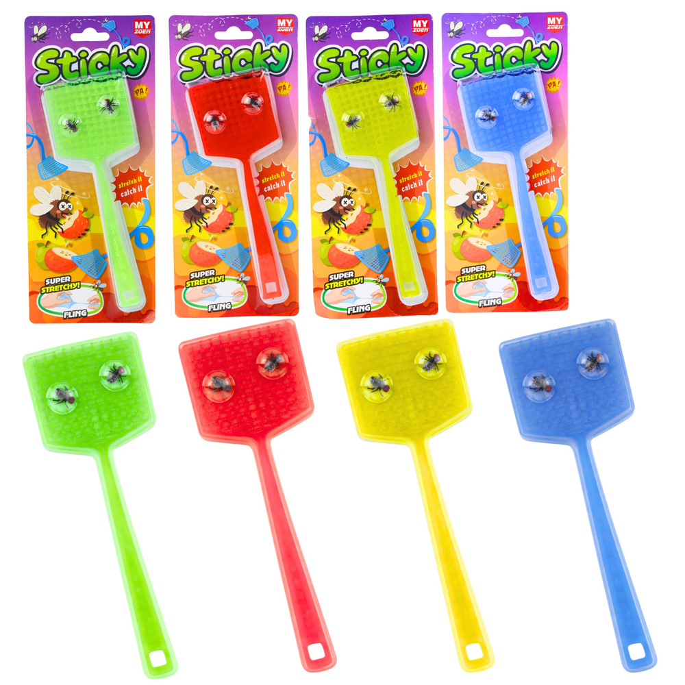 Gumový lapák na mouchy LEAN Toys pro děti od 3 let — Celkový pohled