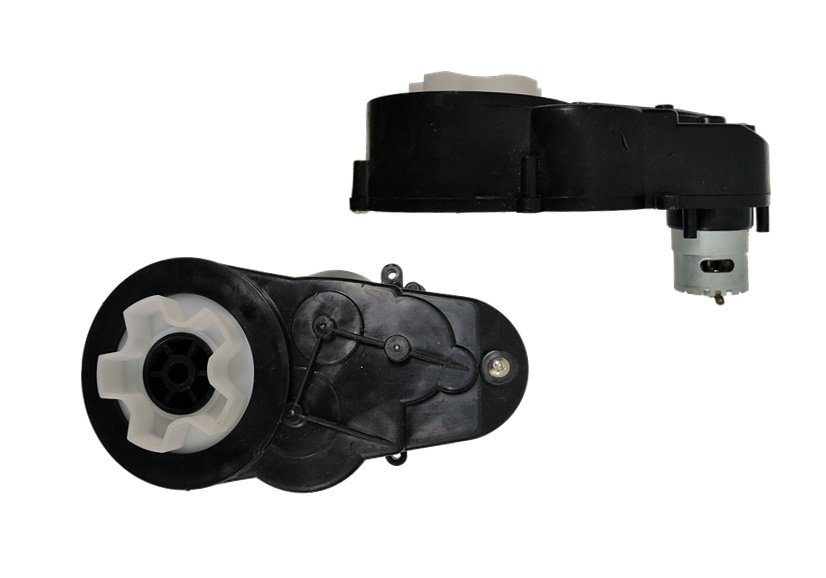 Motor s převodovkou 12 V, 15 000 ot./min, BMW R1200 — Celkový pohled