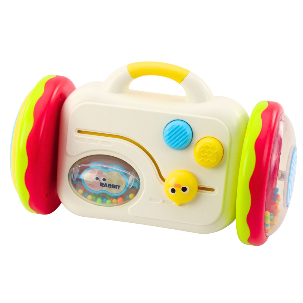 Zrcátko LEAN Toys interaktivní s kolečky pro děti — Detail