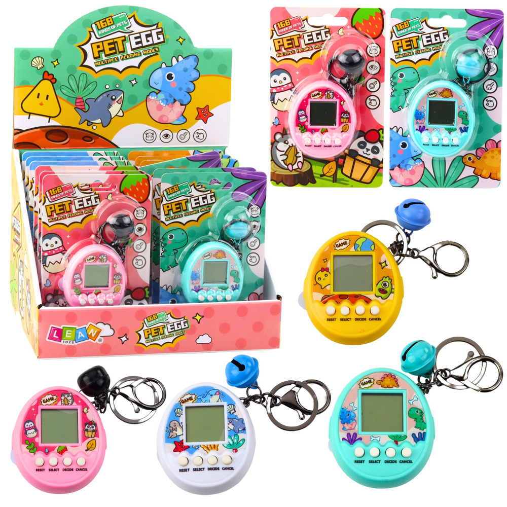 Elektronická hra LEAN Toys s 168 zvířátky, věk +3 let — Celkový pohled