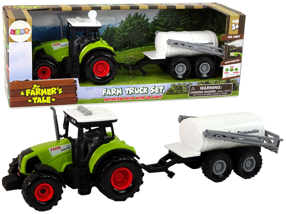 Dětský Traktor s Přívěsem Auto Farma