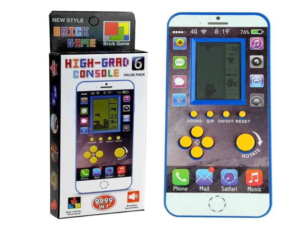Elektronická hra Tetris kapesní verze