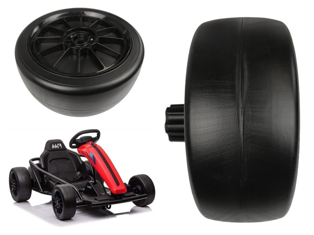 Zadní kolo pro motokáru LEAN CARS, rozměry 28 x 11 cm2 roky — Celkový pohled