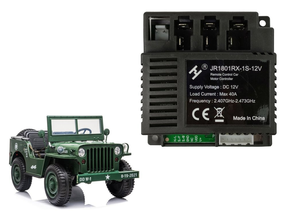 Riadiaci modul JR1801RX-1S-12V pre vozidlo JH101, kompatibilný s XMX607