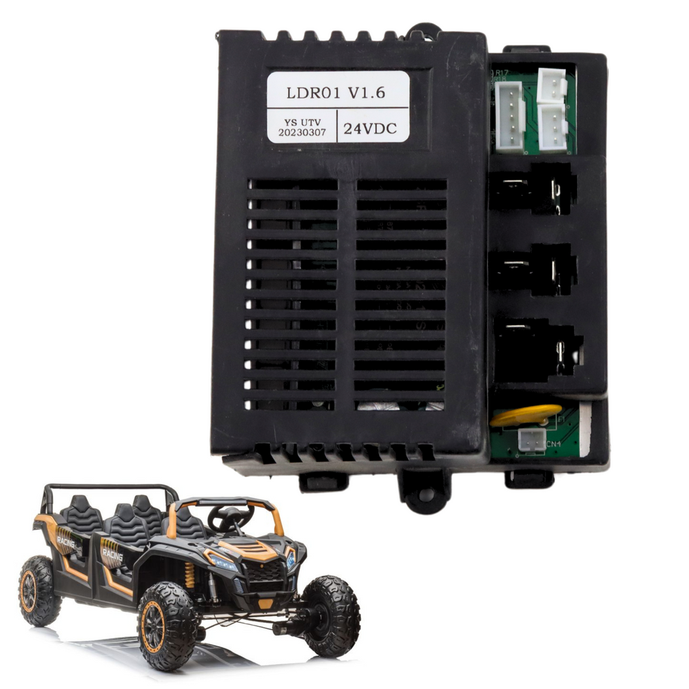 Centrální modul LDR01 V1.6 pro 24V vozidlo A033 LEAN CARS — Celkový pohled