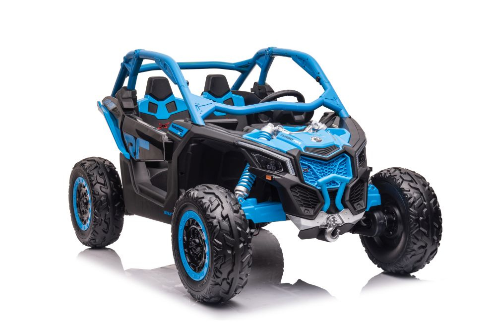 Elektrické autíčko Buggy Can-am RS DK-CA001 Modré 4x4 – pohon 4x4, motory 4x240W, dvě baterie 24V/7Ah, dálkové ovládání 2,4 GHz