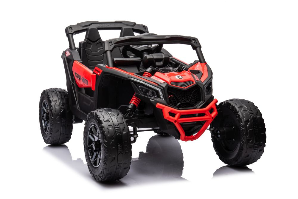 Elektrické dětské auto Buggy Can-am LEAN Toys červené 24V 4 motory s dálkovým ovladačem