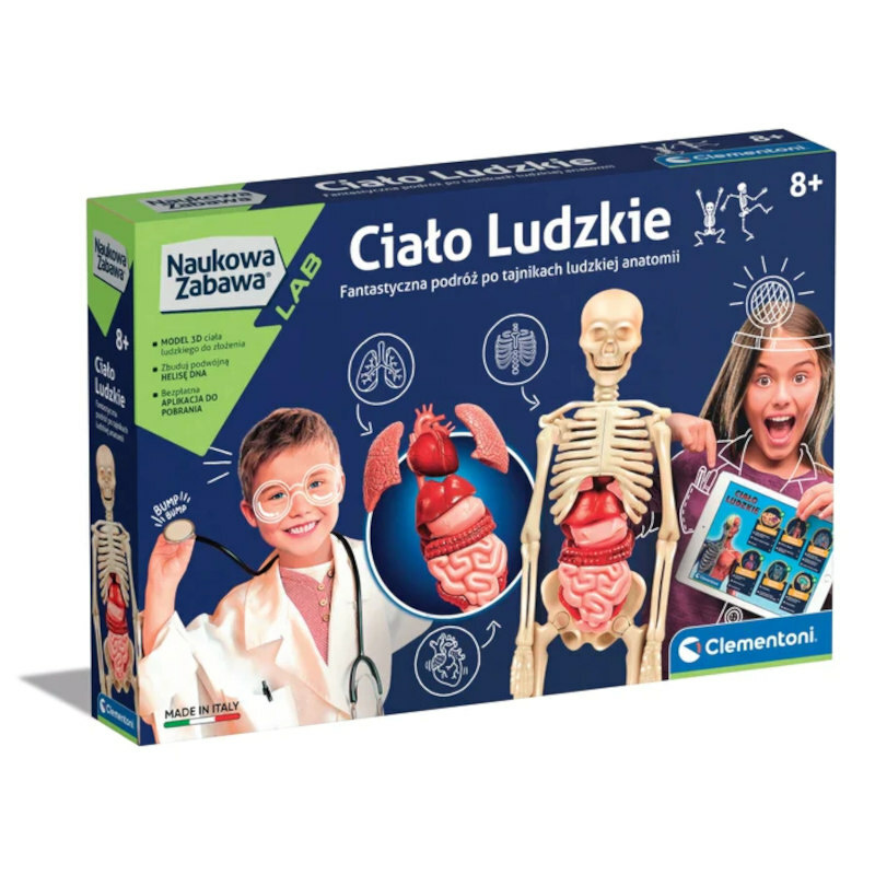 Vědecká Hra Lidské Tělo Clementoni 60249
