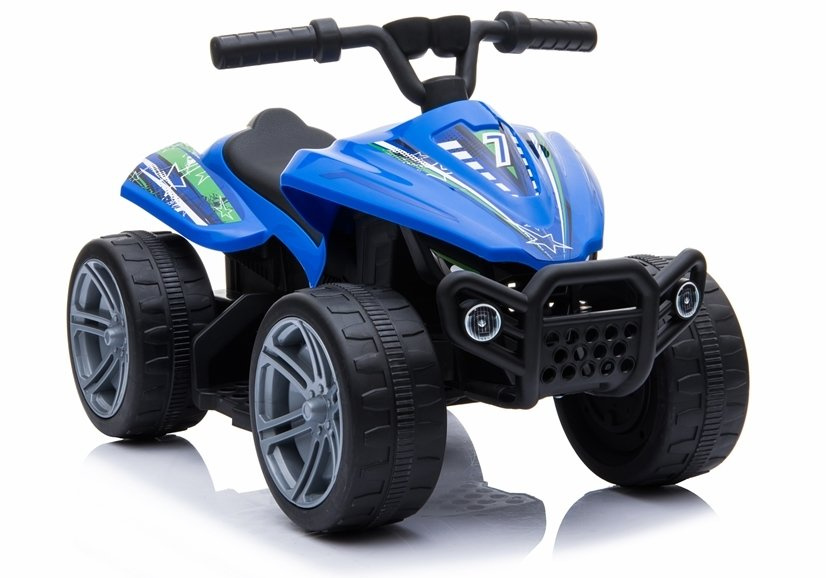 Detská batériová štvorkolka TR1805 modrá LEAN Toys 6 V, 35 W s dvojstupňovou prevodovkou pre deti od 3 rokov