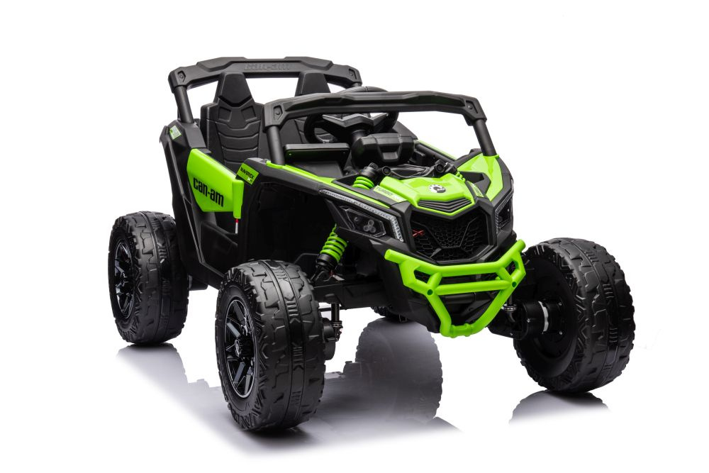 Elektrické vozítko Buggy Can-am DK-CA003 khaki 4x200W motory s bluetooth a dálkovým ovladačem