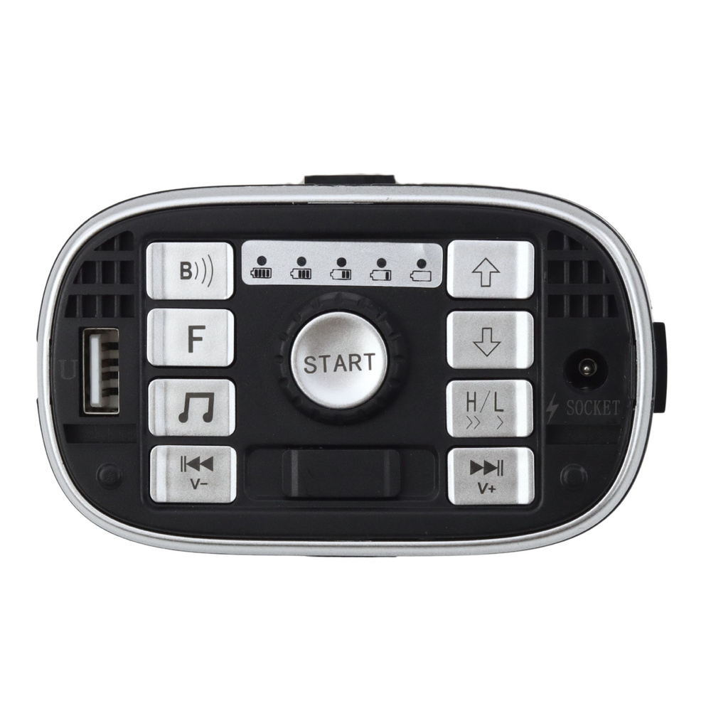Hudební panel S615 24V pro elektrická vozidla – výkonná zábava na cesty — Detail